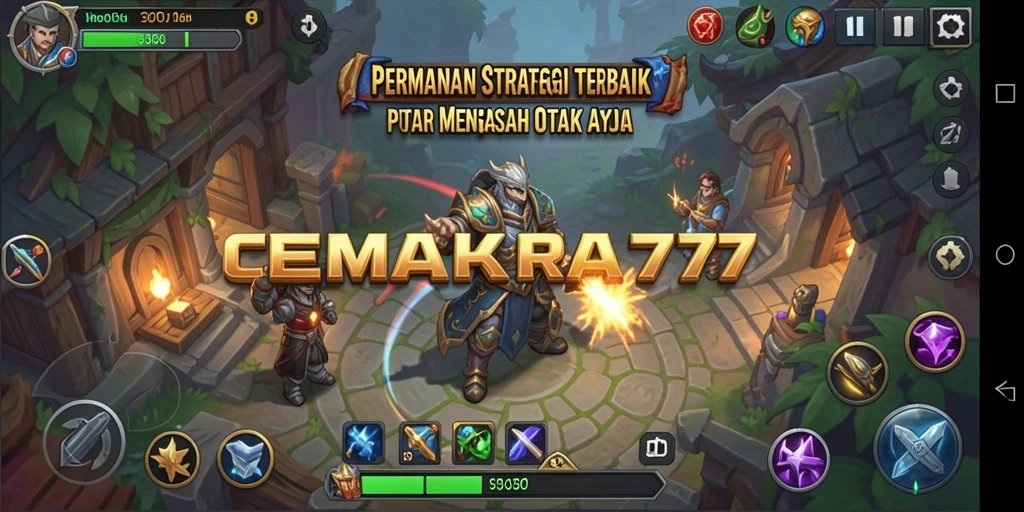 Tampilan gameplay CEMARA77 yang memukau dan penuh strategi.