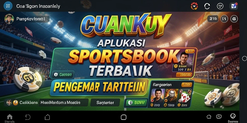 Tampilan antarmuka CUANKUY yang menarik saat melakukan taruhan.