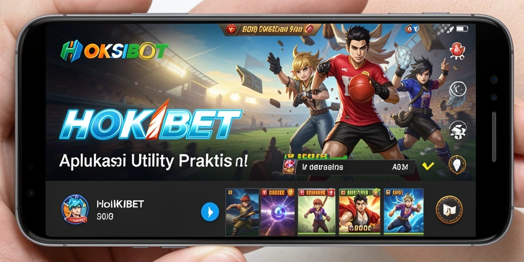 Tampilan interface HOKIBET yang user-friendly dan fitur canggih.