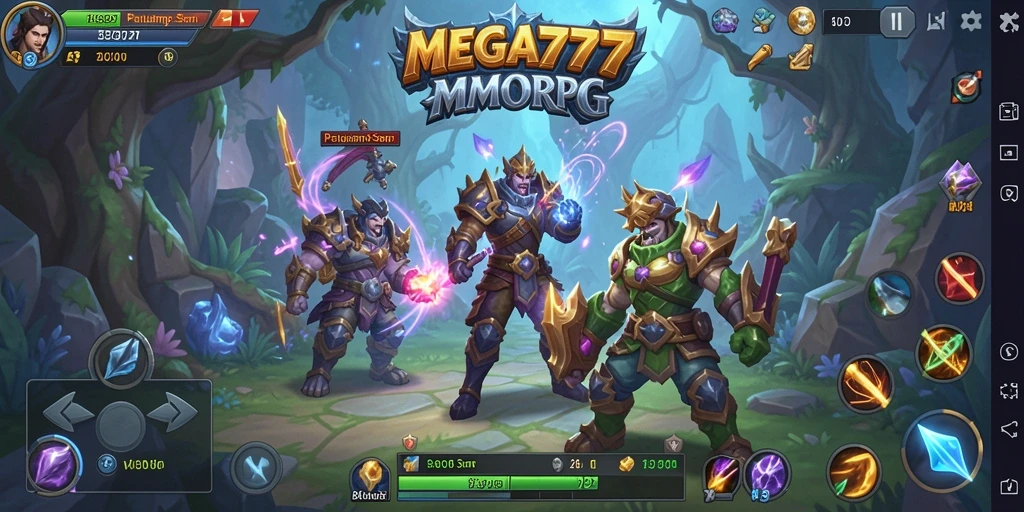 Tampilan menarik dari gameplay <strong>MEGA777</strong> yang memukau.