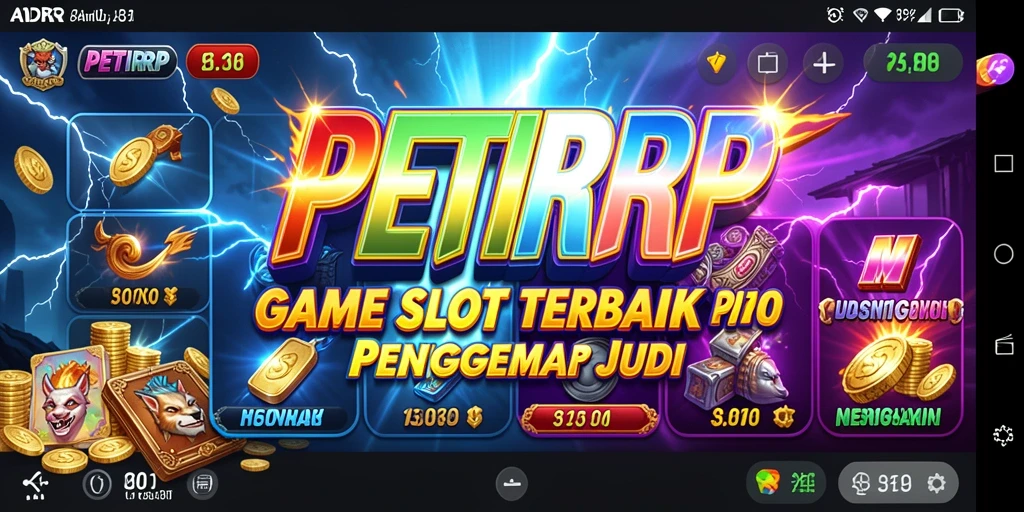 Tampilan gameplay mengasyikkan dari game Slot PETIRRP.