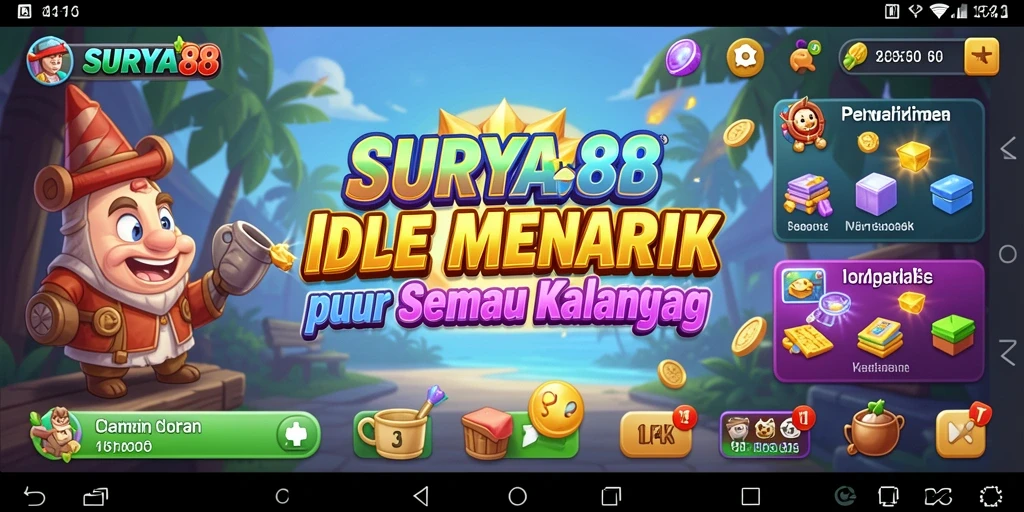 Tampilan gameplay <strong>SURYA88</strong> yang menawan dan interaktif.