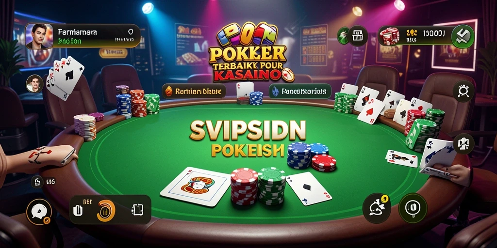 Tampilan screenshot SVIPSIDN yang menampilkan pengalaman gameplay Poker yang seru.