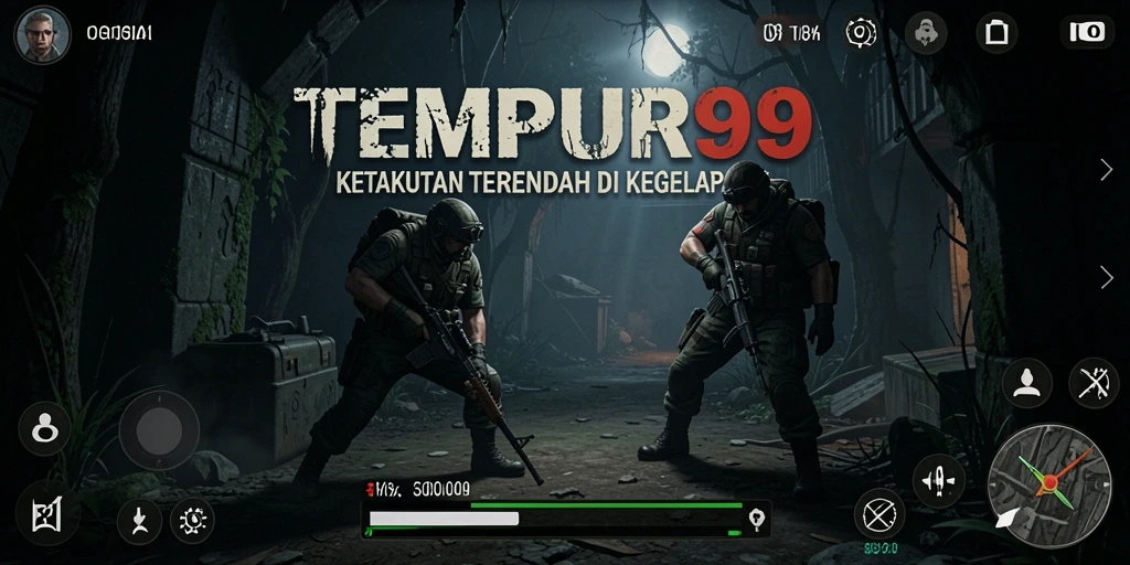 Gameplay menakutkan di TEMPUR99 yang penuh dengan ketegangan.
